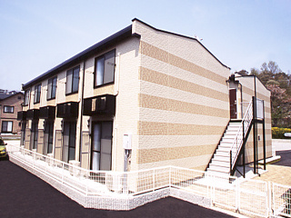 廿日市市宮島口３丁目のアパートの外観パース|画像3