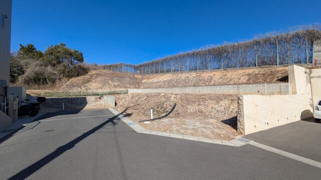 【トーヨーホーム売主/売建】緑区清水山二丁目Ｆ分譲の前面道路含む現地写真|前面道路含む現地土地写真