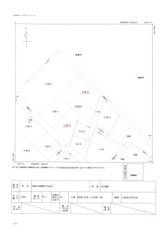 売地　高崎市剣崎町の土地図