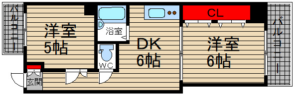 ホワイトハイツの間取り