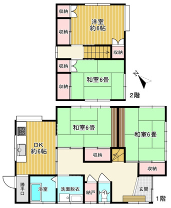 【間取り】 | 熱海市下多賀　戸建