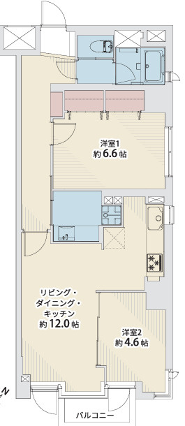 グランドメゾン一番町の間取り
