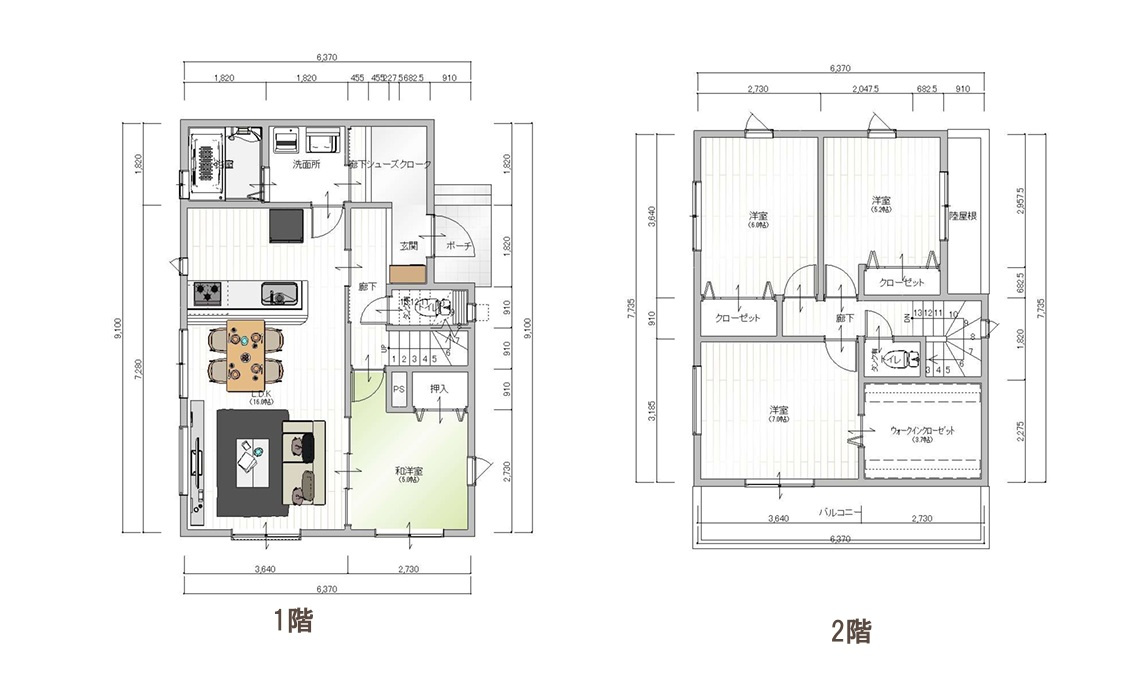 ■高座郡寒川町一之宮3丁目　売地　区画7の参考プラン|建物の参考プラン◇