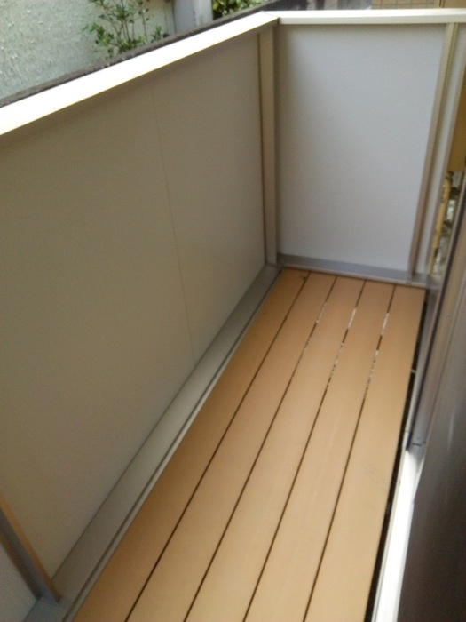 三葉屋のバルコニー