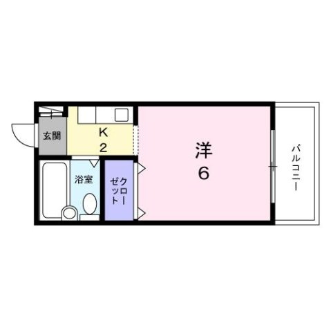 プチメゾン滝谷の間取り