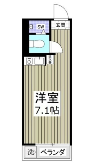 タクト成増の間取り