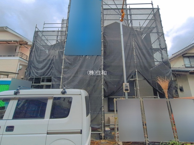 【新築分譲住宅】川越市旭町3丁目2期の前面道路含む現地写真