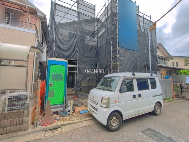 【新築分譲住宅】川越市旭町3丁目2期の前面道路含む現地写真