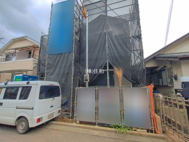 【新築分譲住宅】川越市旭町3丁目2期の前面道路含む現地写真