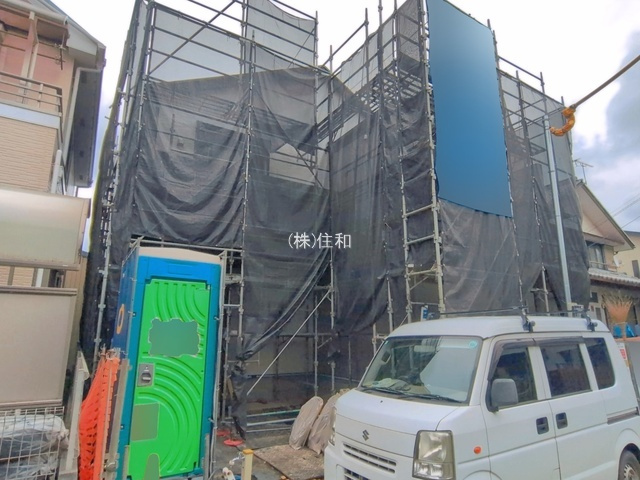 【新築分譲住宅】川越市旭町3丁目2期の前面道路含む現地写真