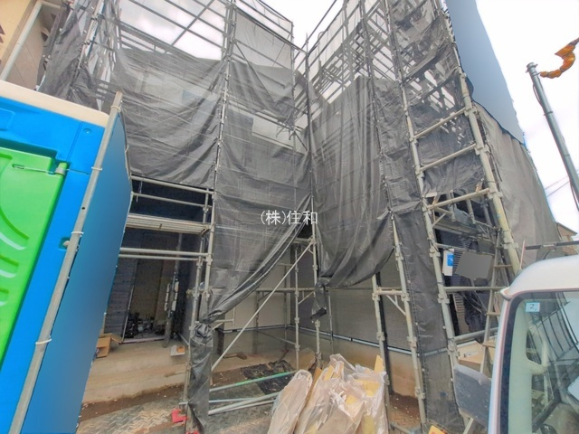 【新築分譲住宅】川越市旭町3丁目2期の前面道路含む現地写真