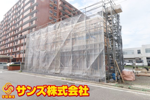 郡山市愛宕町　　　1号棟　　　橘小学校、郡山第３中学区　の外観|南東側から見た外観♪