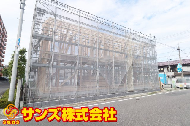 郡山市愛宕町　　　1号棟　　　橘小学校、郡山第３中学区　の外観|南西側から見た外観♪