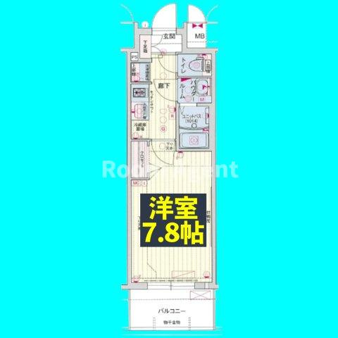 プレサンス上前津プレスの間取り