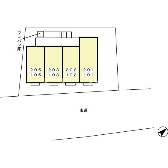 スマートＦの区画図