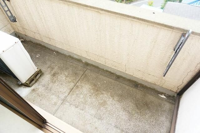 クレスト多摩川のバルコニー