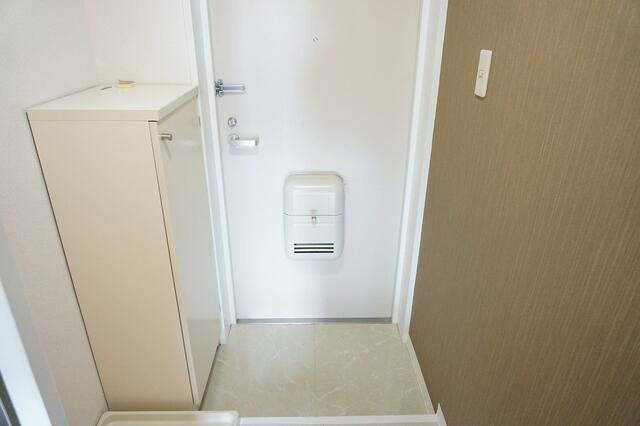 クレスト多摩川の玄関