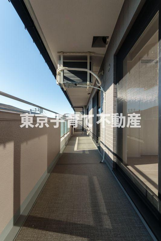ステラメゾン田端のバルコニー