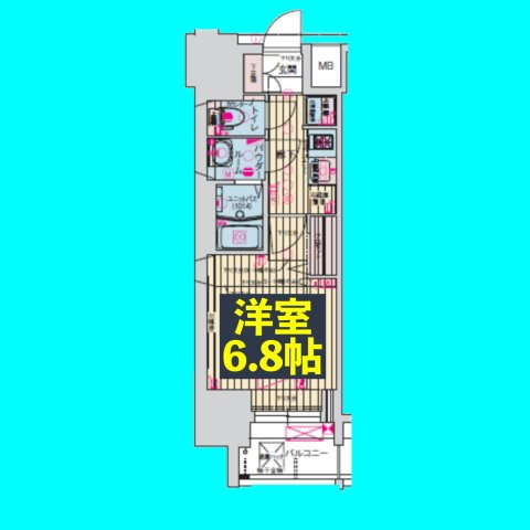 プレサンス大曽根駅前ファーストの間取り