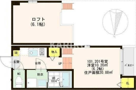 stage今市の間取り