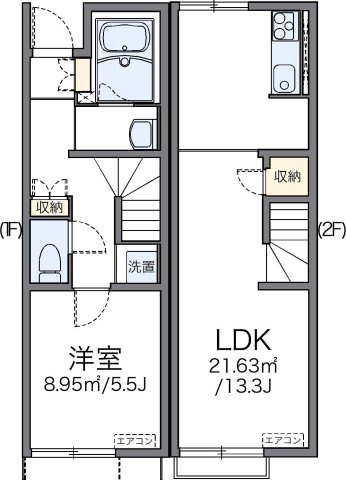 レオネクスト善の間取り
