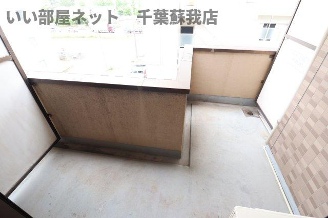 セモア中山のバルコニー|広々としたバルコニーです