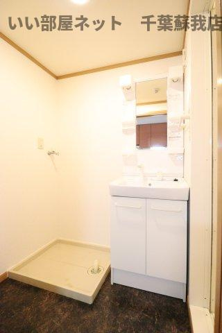 セモア中山の洗面所|忙しい朝には欠かせない洗面所です