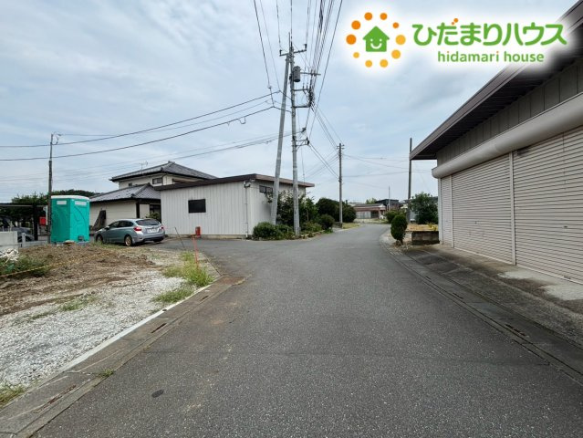 美里町小茂田　第4　新築一戸建て　クレイドルガーデン　01の前面道路含む現地写真