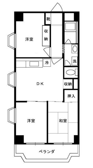【間取り】 | ベルヴェデール・ヒロ