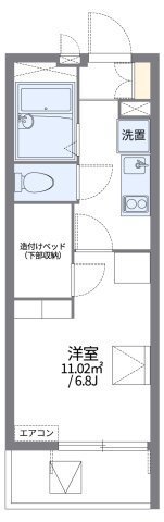 【間取り】 | レオパレス宿河原