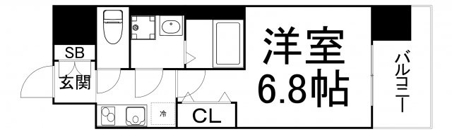 【間取り】 | レジュールアッシュ玉造