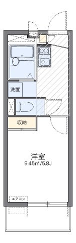 【間取り】 | レオパレスホワイトヒルズⅡ
