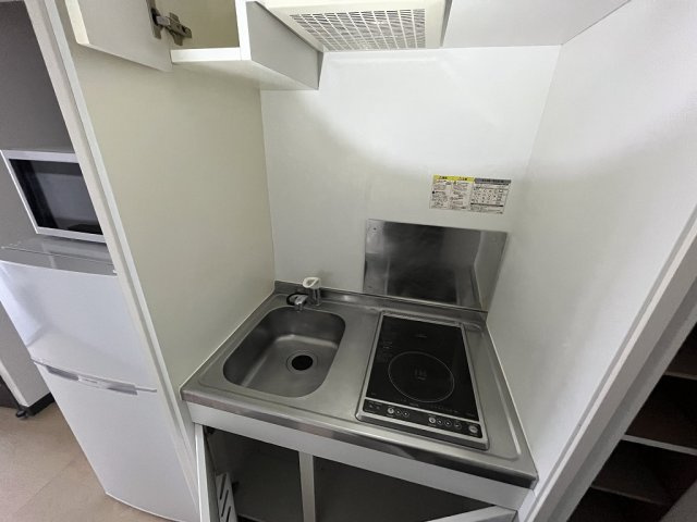 【キッチン】 | レオパレスホワイトヒルズⅡ | シングルレバー設置