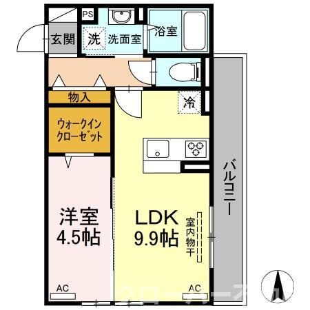 ライジング サンの間取り