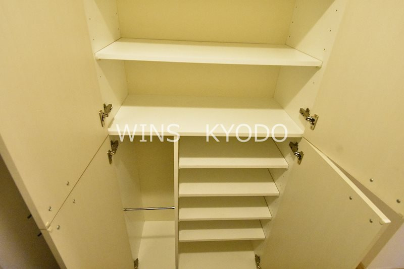 世田谷区砧４丁目の賃貸マンションの収納