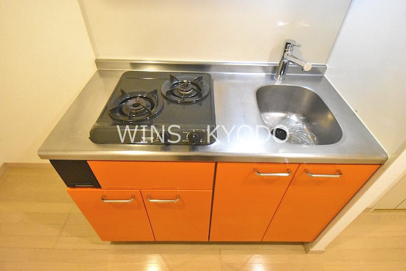 世田谷区砧４丁目の賃貸マンションのキッチン