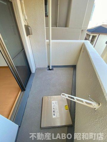 CITY　SPIRE美章園のバルコニー