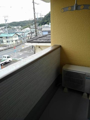 モナヴェールⅢのバルコニー|バルコニー付き♪