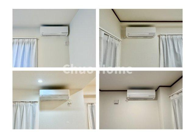 足立区東和1丁目中古住宅の冷暖房・空調設備|エアコン×5台