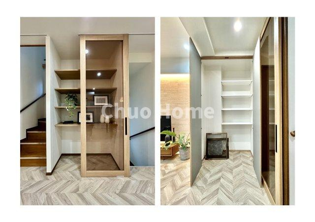 足立区東和1丁目中古住宅の収納|リビング収納