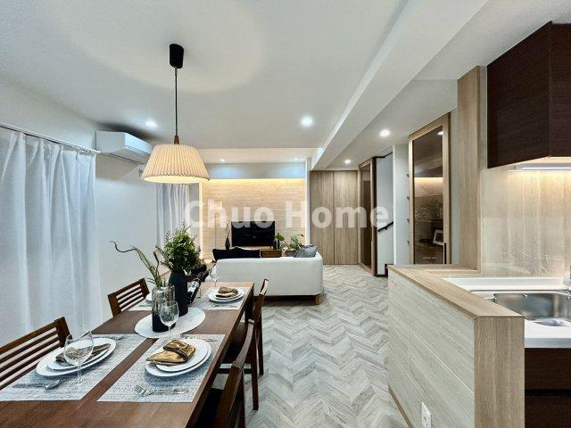 足立区東和1丁目中古住宅のキッチン|ダイニングキッチン