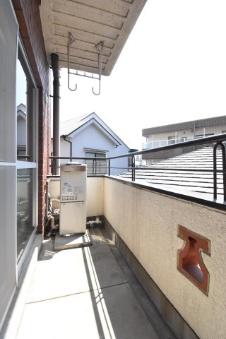 グレースハイム上住吉のバルコニー
