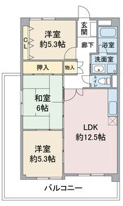 ロイヤルメゾンⅡの間取り