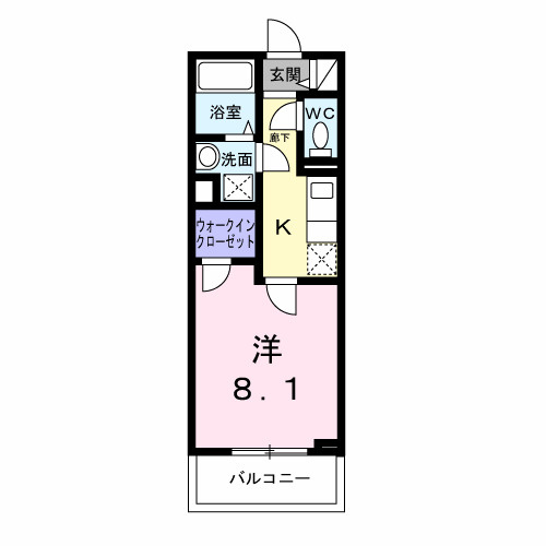 ヒカルサ神戸王塚台Ⅱの間取り