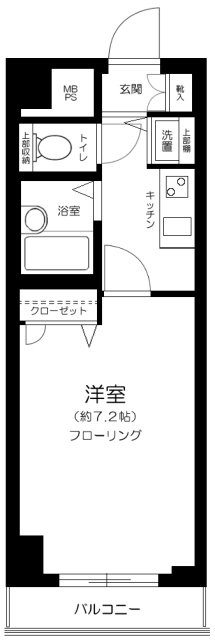 ヴェルト新宿の間取り