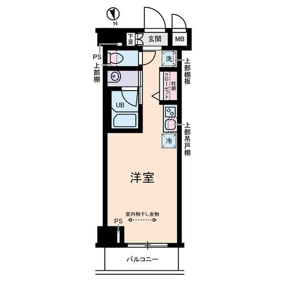 スパシエベレーザ大山の間取り