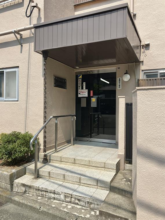 日吉ときわ台コーポのエントランス