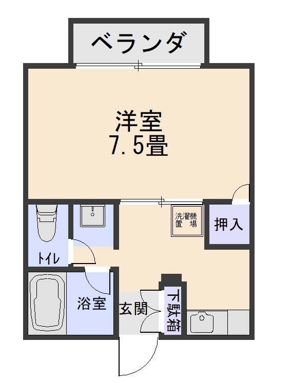 アドニスの間取り