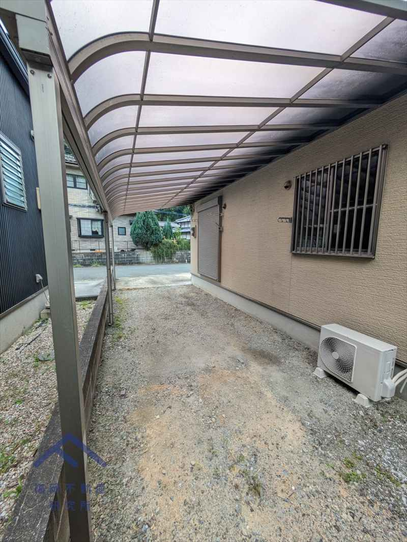 古賀市薬王寺　戸建ての駐車場