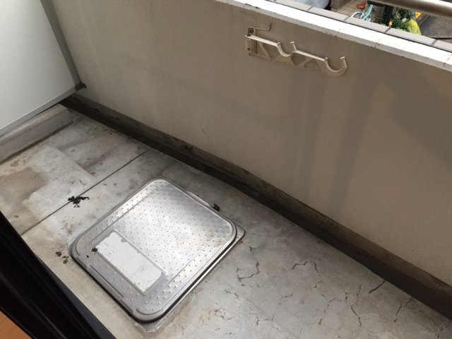 アムールＭのバルコニー